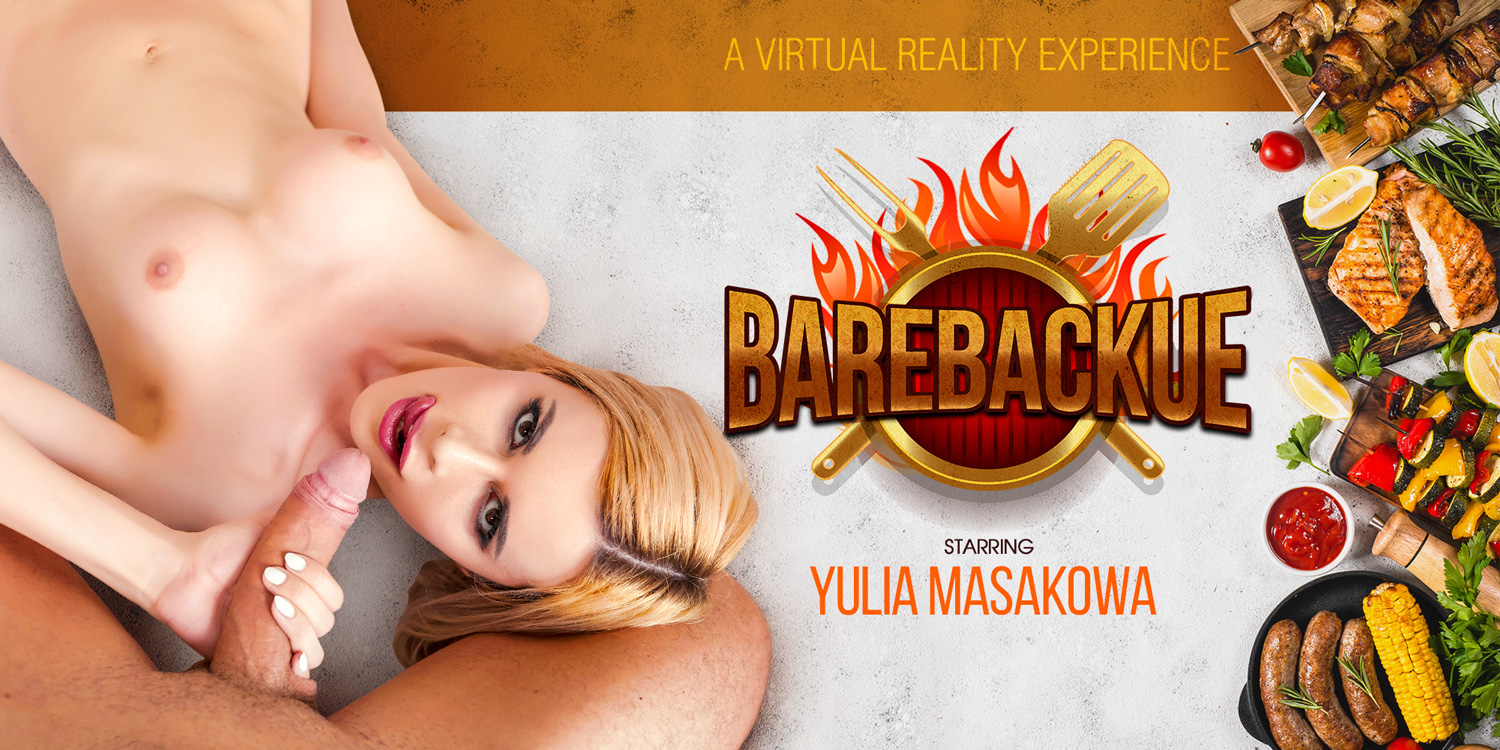 Bareback anal trans VR porn with Yulia Masakowa from VRB Trans